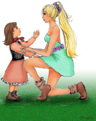 Dryada et une orpheline