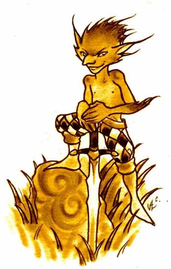 lutin de terre ou farfadet